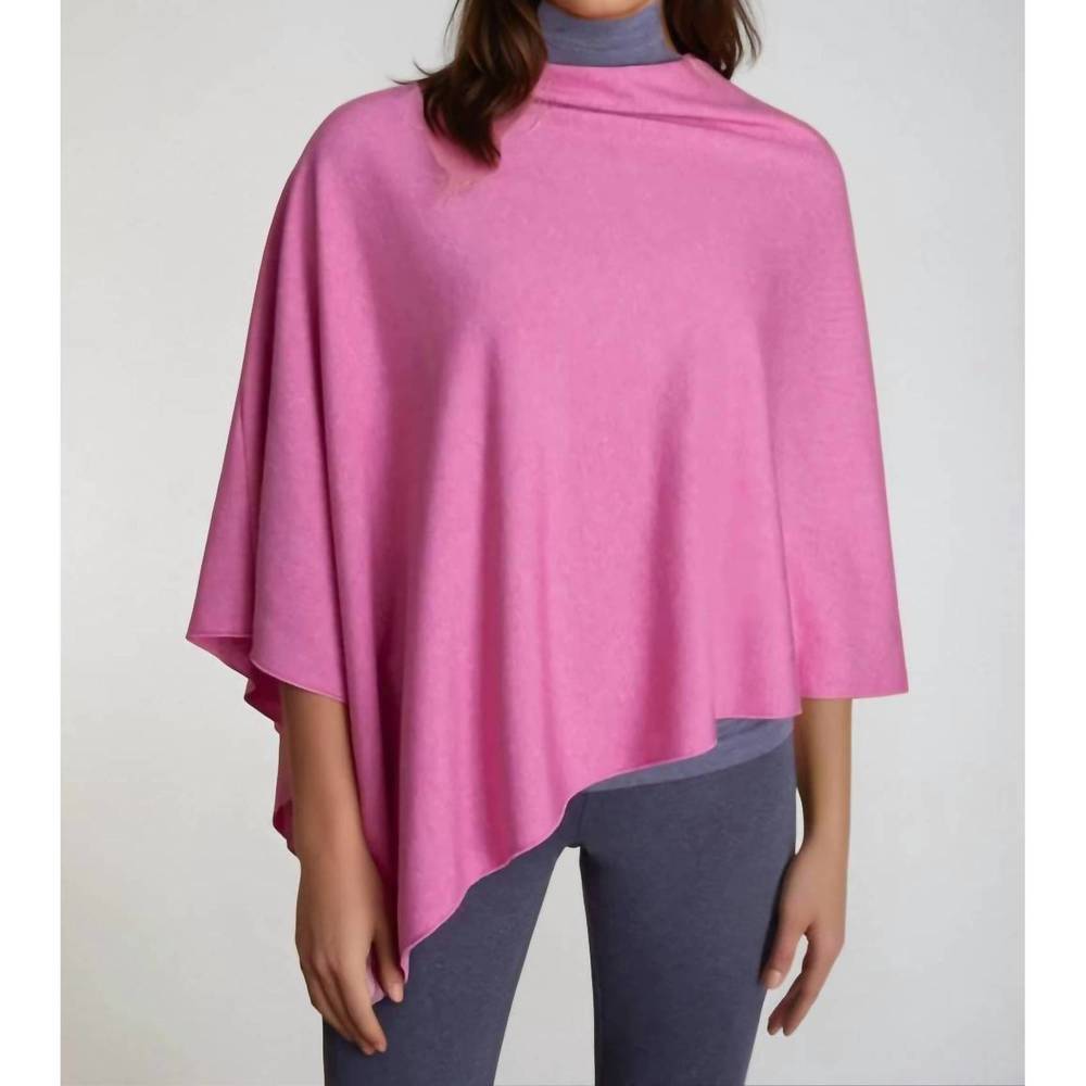 NEW BUKI tech poncho in jackie o' pink